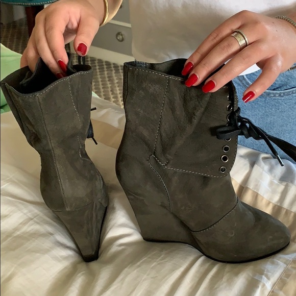 Wedge boots - Picture 4 of 5